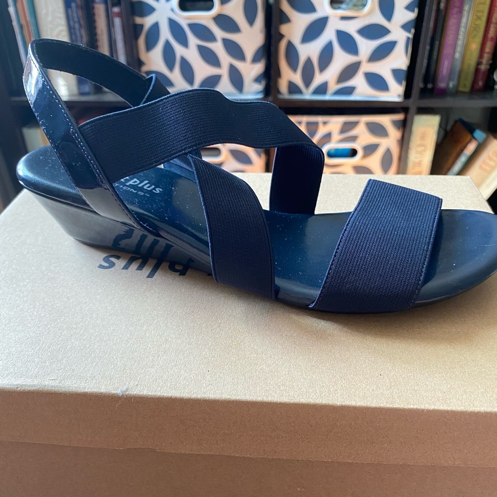 Navy Sandal